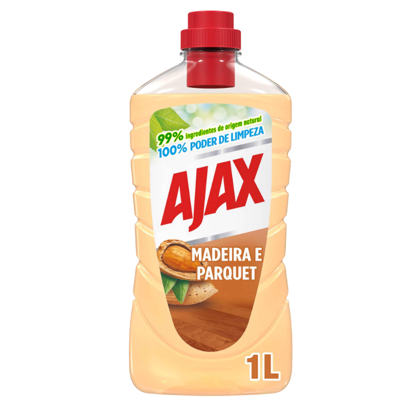 Ajax · Nettoyant multi-surfaces · Amande douce 12x1Lt.