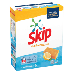 SKIP SABAO NATURAL DETERGENTE EN PO 100ds 2x5Lt