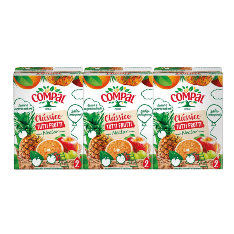 COMPAL CLASSICO TUTTI FRUTTI 8x(3x20cl)