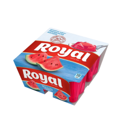 ROYAL GELATINA FRESCA MELANCIA 12x(4x90gr)