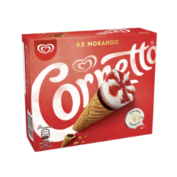 OLA CORNETTO MORANGO 6x(6x90ml)
