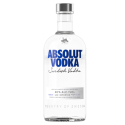 ABSOLUT 40° VODKA 6x70cl