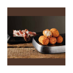 CROQUETTES AU JAMBON IBÉRIQUE PANKO AMEZTOI 35g 4x1kg