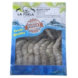 BLACK TIGER BGD 21/30 700gr NET BUDGET 10x1Kg LA PERLA
