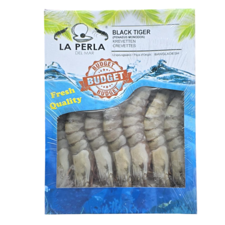 BLACK TIGER BGD 16/20 700gr NET BUDGET 10x1Kg LA PERLA