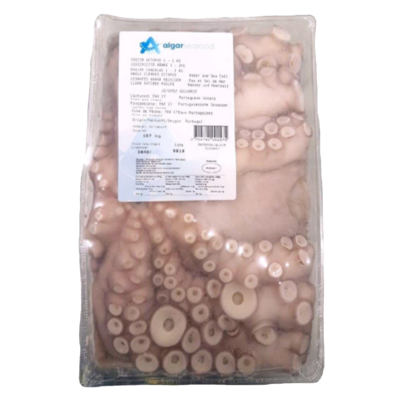 ALGARSEAFOOD POULPE AVEC TÊTE 2-3kg 1x14kg