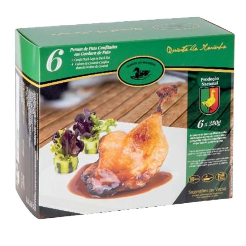 PERNAS DE PATO CONFITADAS QUINTA DA MARINHA 6x250gr
