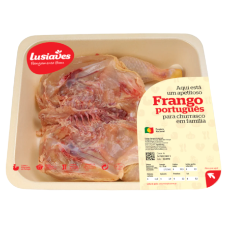 LUSIAVES FRANGO ABERTO 12x800-850gr