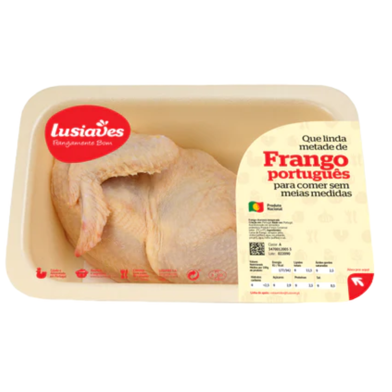 LUSIAVES FRANGO CAMPO METADES 7.5Kg