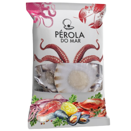 PEROLA DO MAR VIEIRAS M/CONCHA  8/12    8X900GR