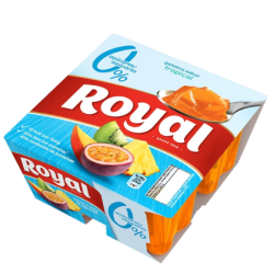 ROYAL GELATINA FRESCA TROPICAL LIGHT 12x(4x90gr)