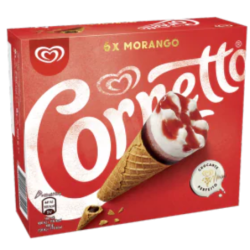 OLA CORNETTO MORANGO 6x(6x90ml)