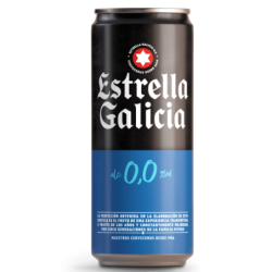 ESTRELLA GALICIA 0.0% LATA 24x33cl